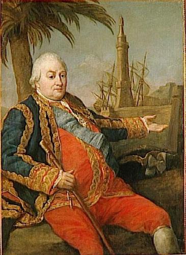 Pompeo Batoni Portrait of French Admiral Germany oil painting art